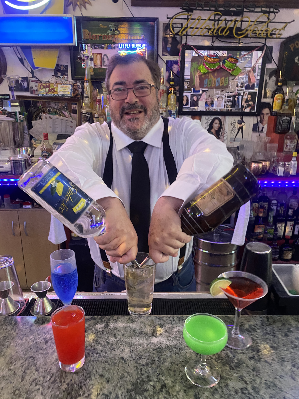 Alexander Ferrari Miller bartending